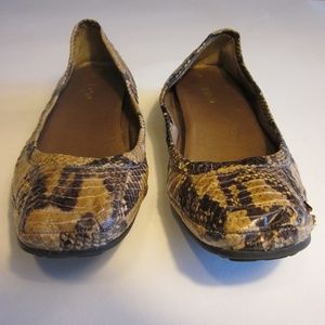 Me Too reptile ballet flats size 7.5